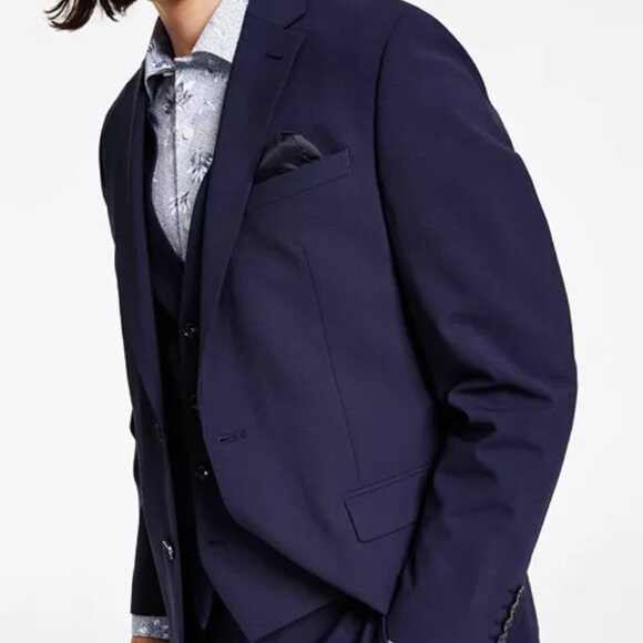 Bar III Men's Slim-Fit Wool Suit Jacket